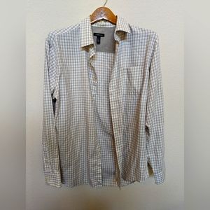 Van Heusen Men's M checked dress shirt